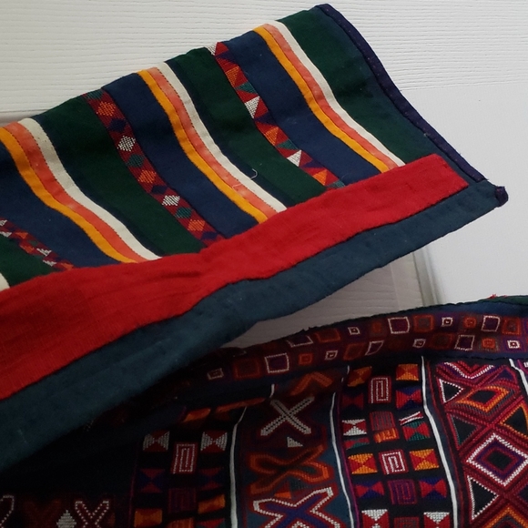 Ethnic embroidered handmade jacket Indigo free size - Picture 4 of 6